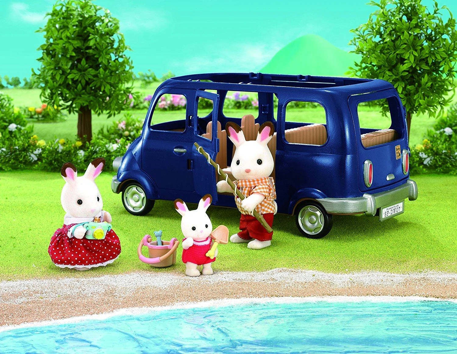 Epoch Sylvanian Families 5274 Šeimyninis 7 vietų minivenas