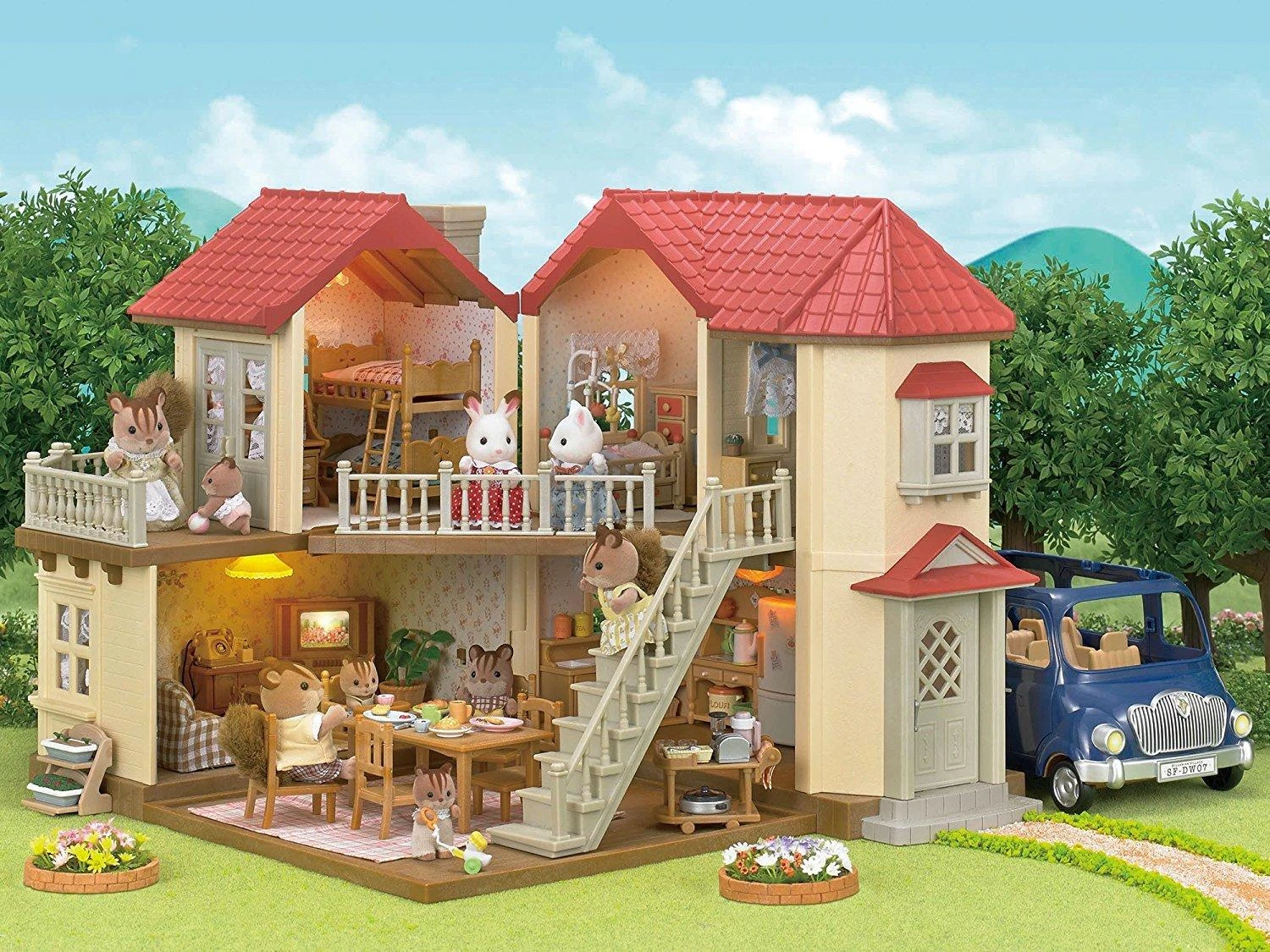 Epoch Sylvanian Families 5274 Šeimyninis 7 vietų minivenas