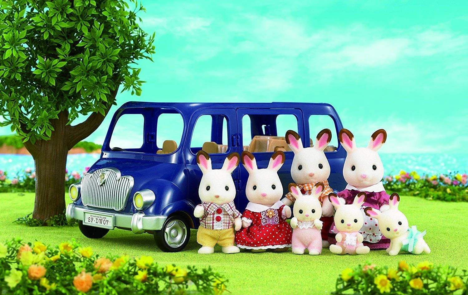 Epoch Sylvanian Families 5274 Šeimyninis 7 vietų minivenas
