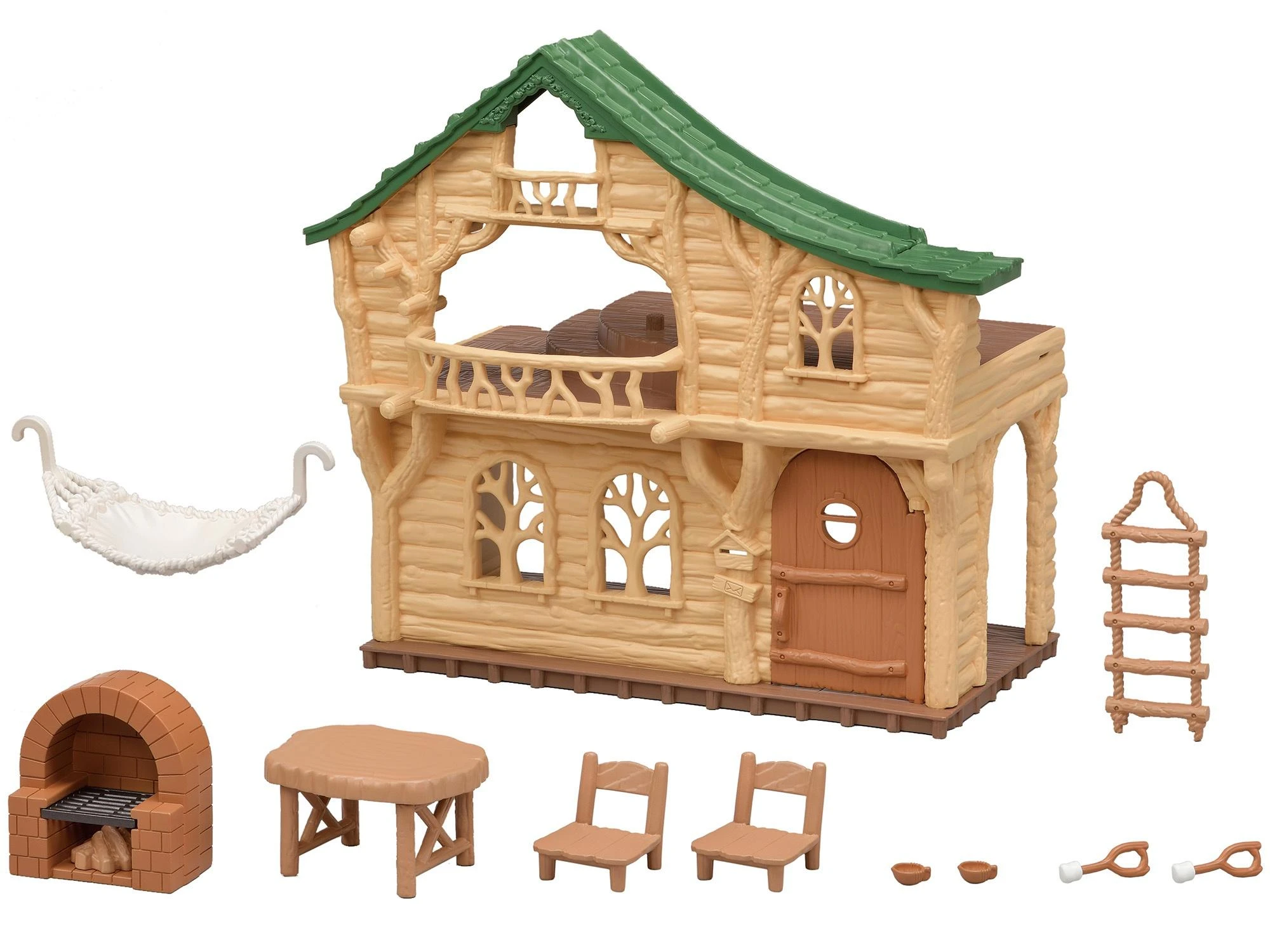 Epoch Sylvanian Families Namelis prie ežero
