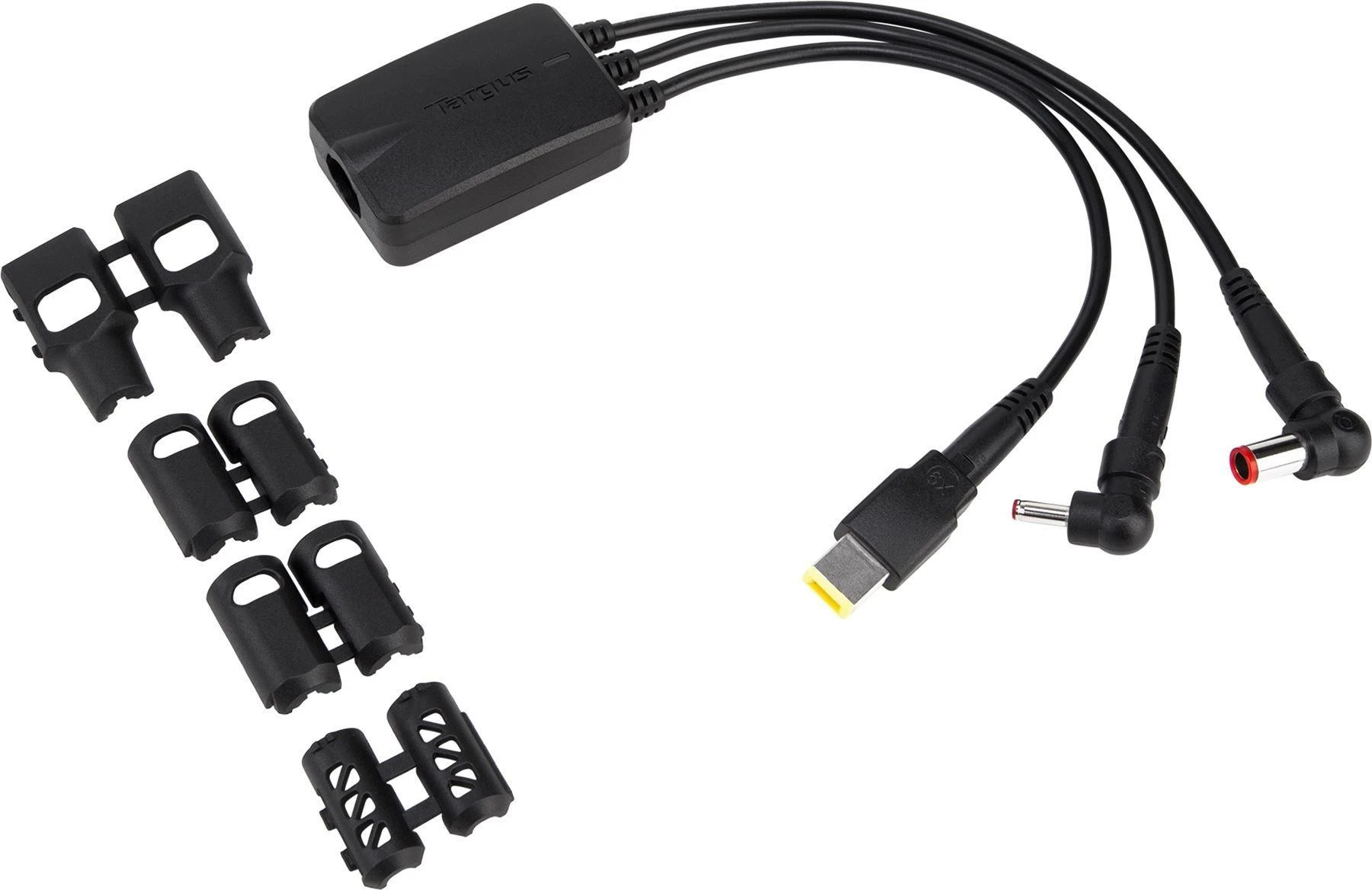 TARGUS 3-WAY DC CHARGING HYDRA CABLE 3 PIN Juodas