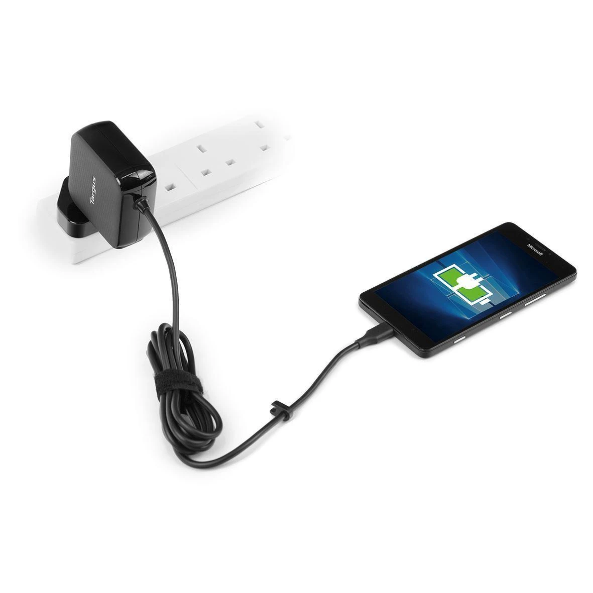 TARGUS 45W USB-C kintamosios srovės MAITINIMO ĮKROVIKLIS BLK