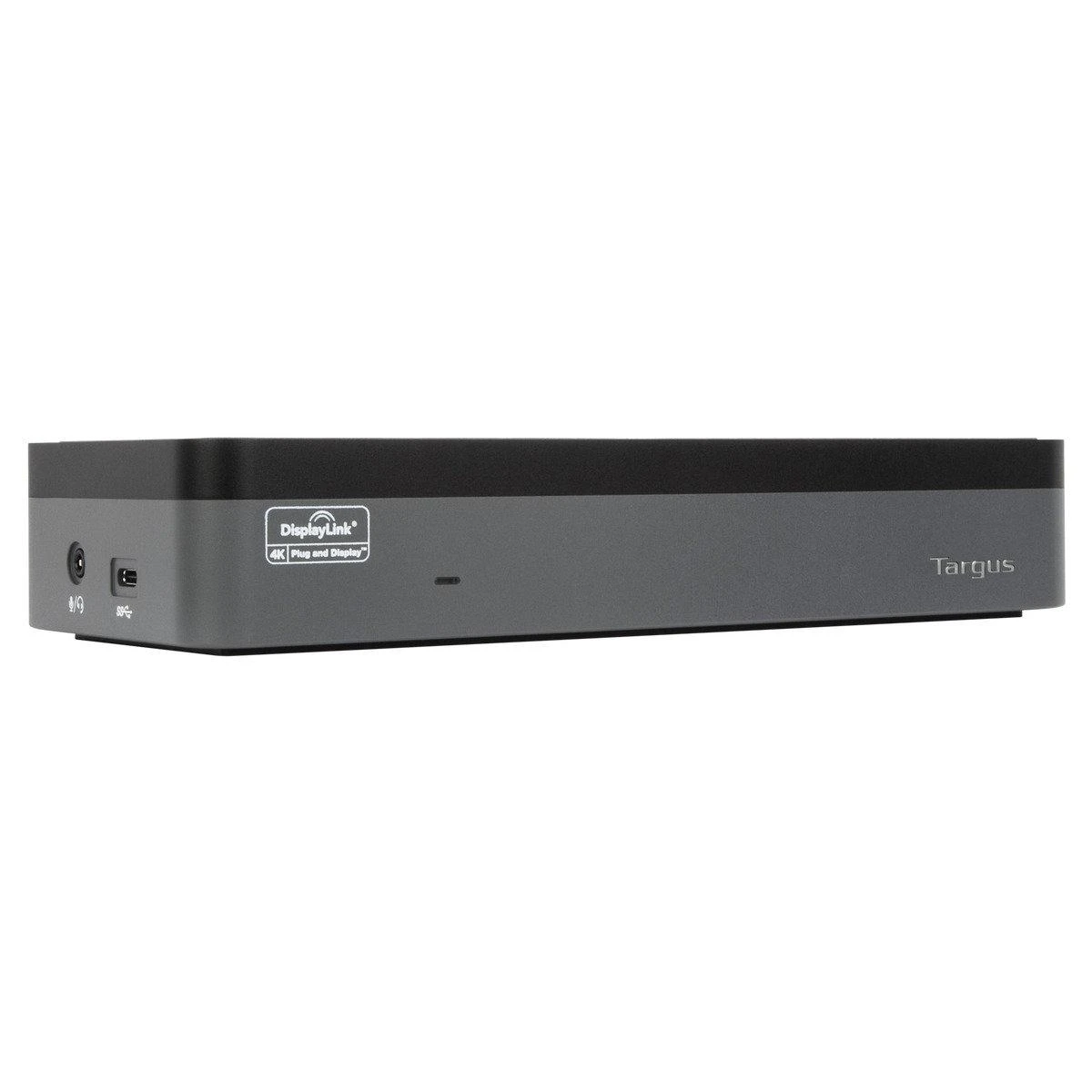 TARGUS USB-C UNIVERSALI QUAD 4K (QV4K) DOKO STOTIS SU 100 W MAITINIMO PATEIKIMA
