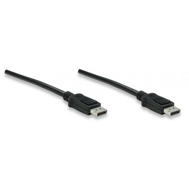 Techly 1m DisplayPort M/M Juoda