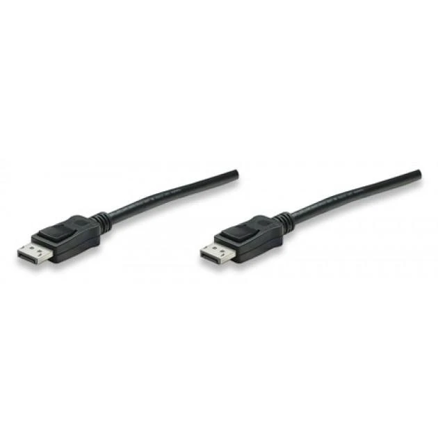 Techly 1m DisplayPort M/M Juoda