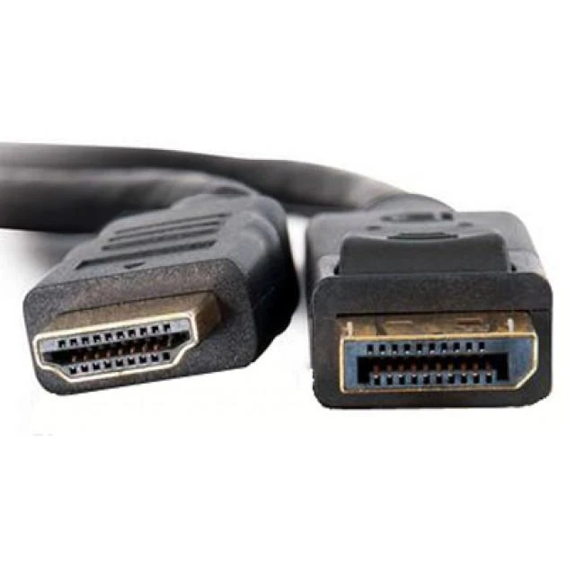 Techly 2m DisplayPort/HDMI Juoda