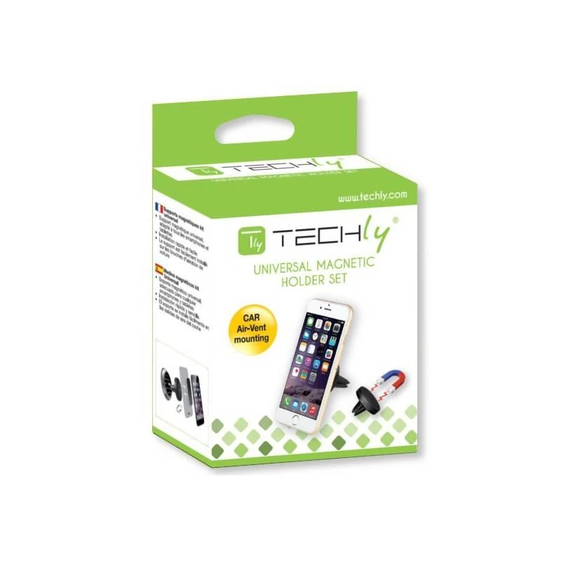 Techly I-SMART-UNITY laikiklis Mobilusis telefonas / išmanusis, Planšetė / UMPC Juoda