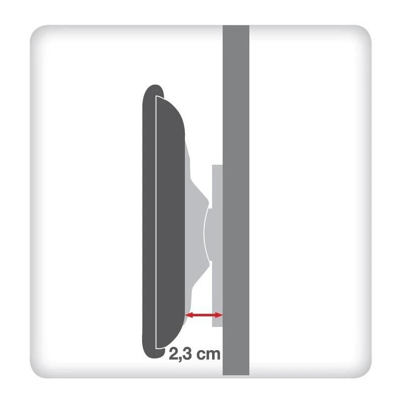 Techly ICA-PLB 139M televizoriaus laikiklis 139,7 cm (55") Juoda