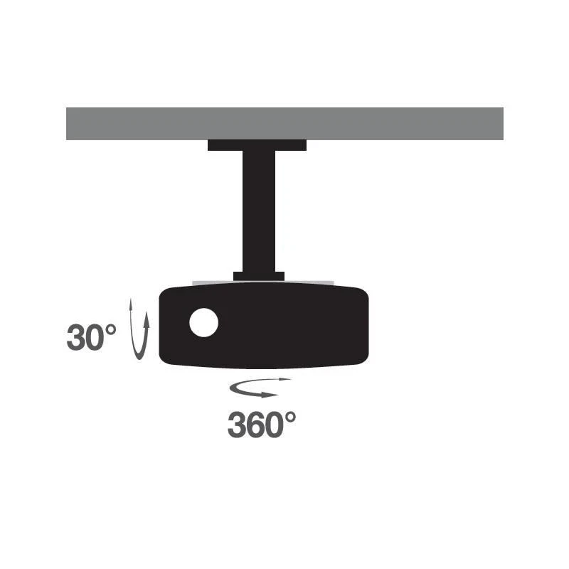 Projektorius Techly ICA-PM 200WH projektoriaus stovas Lubos Balta
