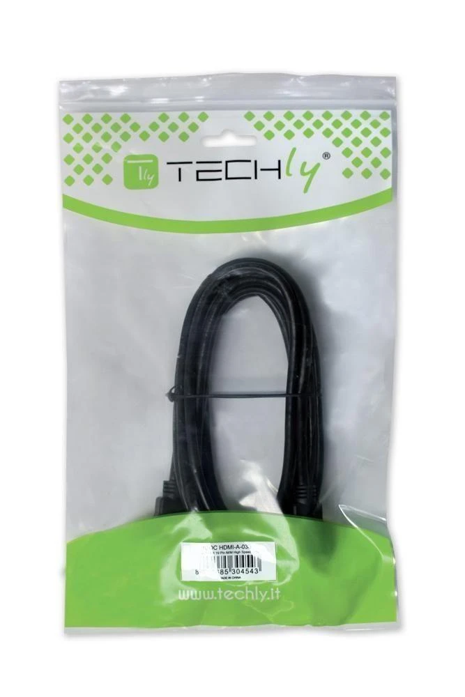 Techly ICOC DSP-A-100 „DisplayPort“ kabelis 10 m Juoda