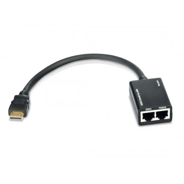Techly IDATA EXT-E30D vaizdo signalų daliklis HDMI