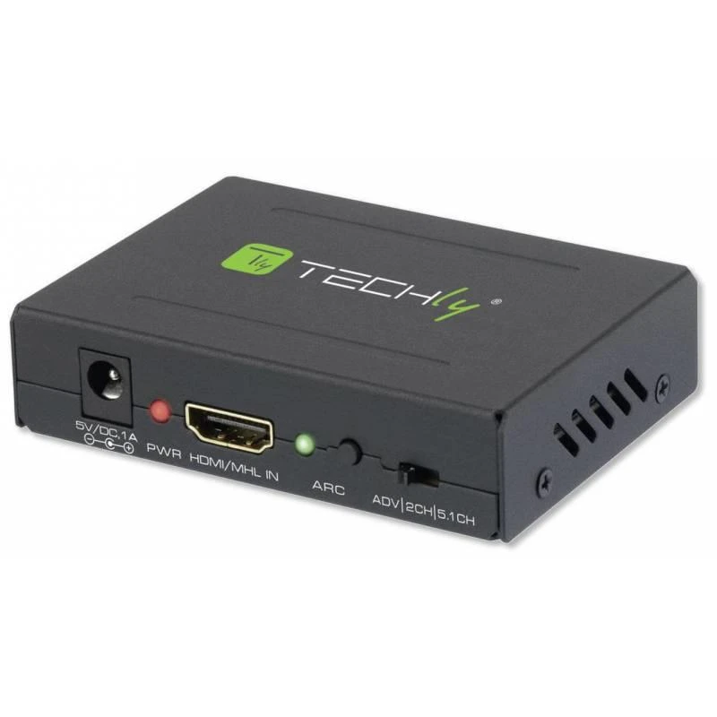 TECHLY 025732 Techly HDMI garso ištraukiklis RCA R/L SPDIF Toslink 2.0 CH / 5.1 CH