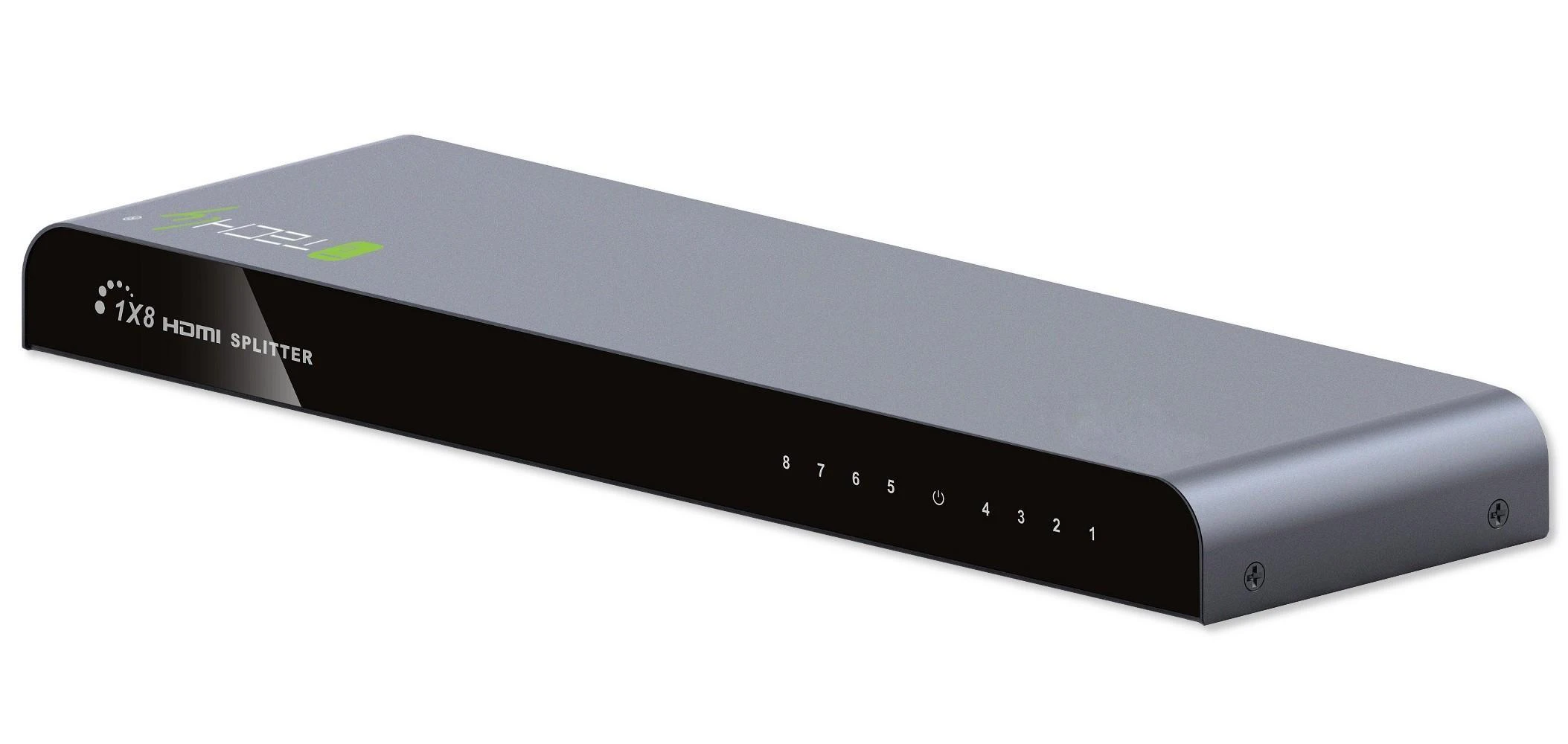 Techly HDMI daliklis su 8 kanalų indikacija
