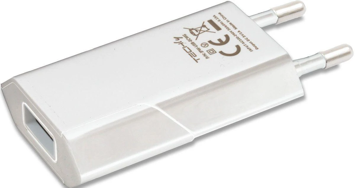 Techly IPW-USB-ECWW mobiliojo įrenginio kroviklis Vidaus Balta