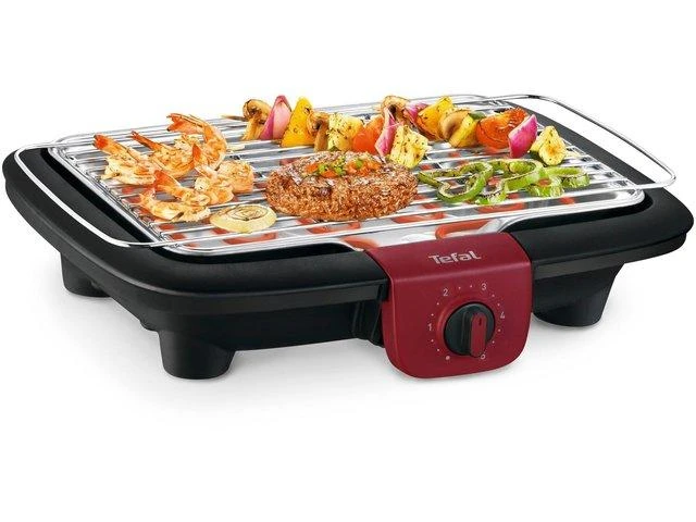 Tefal BG 90E5 kepsninė / grilis 2300 W Grotelės Elektrinis Stalo paviršius Juoda, Raudona