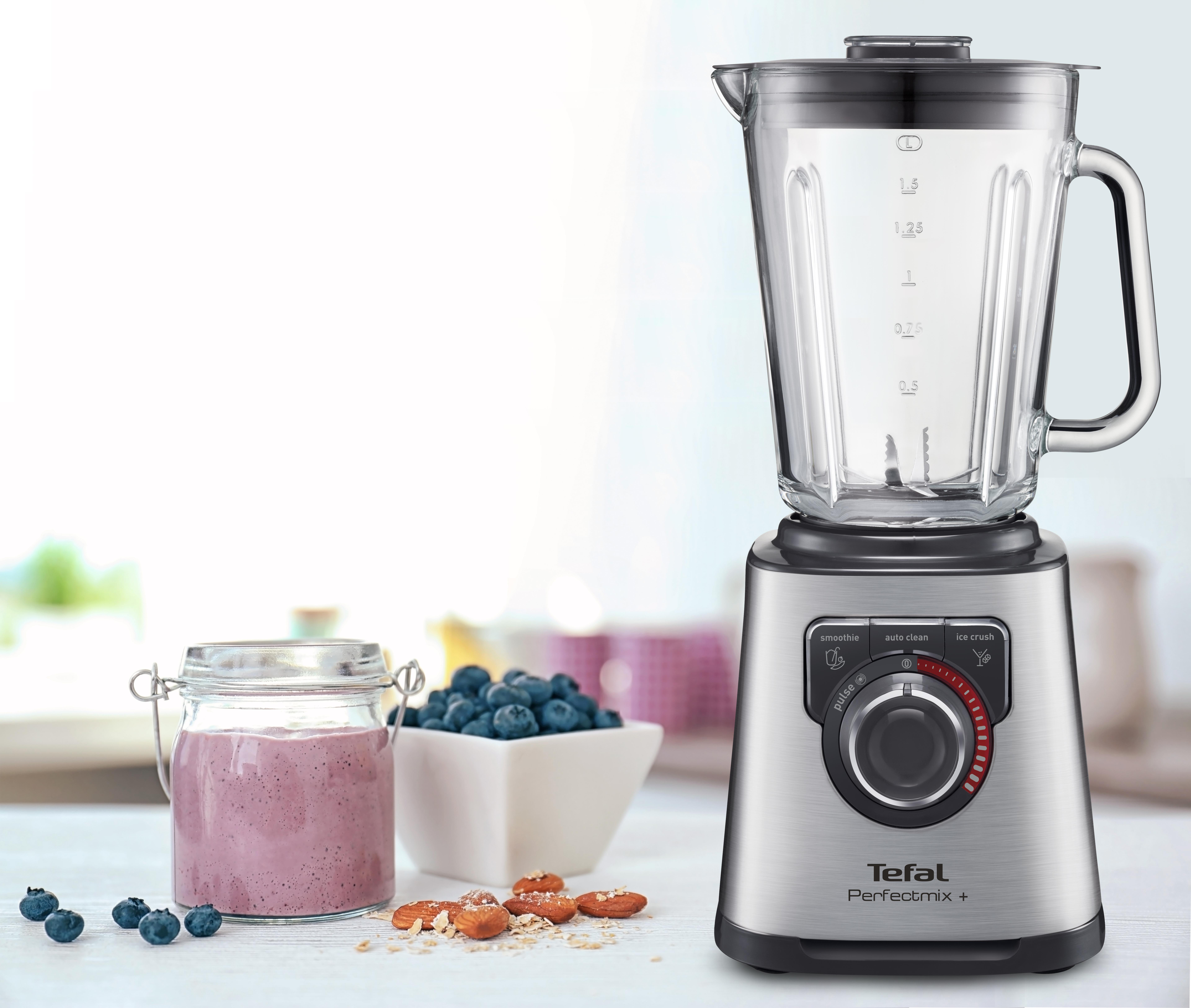 Kokteilių plaktuvas Tefal PerfectMix BL811D38, juodos/nerūdijančio plieno spalvos