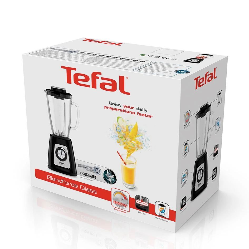 Kokteilinė Tefal BL 4358, 1,25 l, 800 W, Juodas