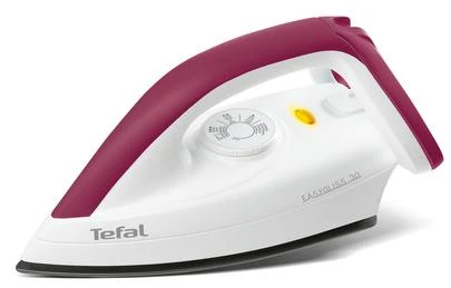Tefal EasyGliss FS4030 lygintuvas Sauso tipo lygintuvas „Durilium“ padas Burgundija, Balta 1200 W