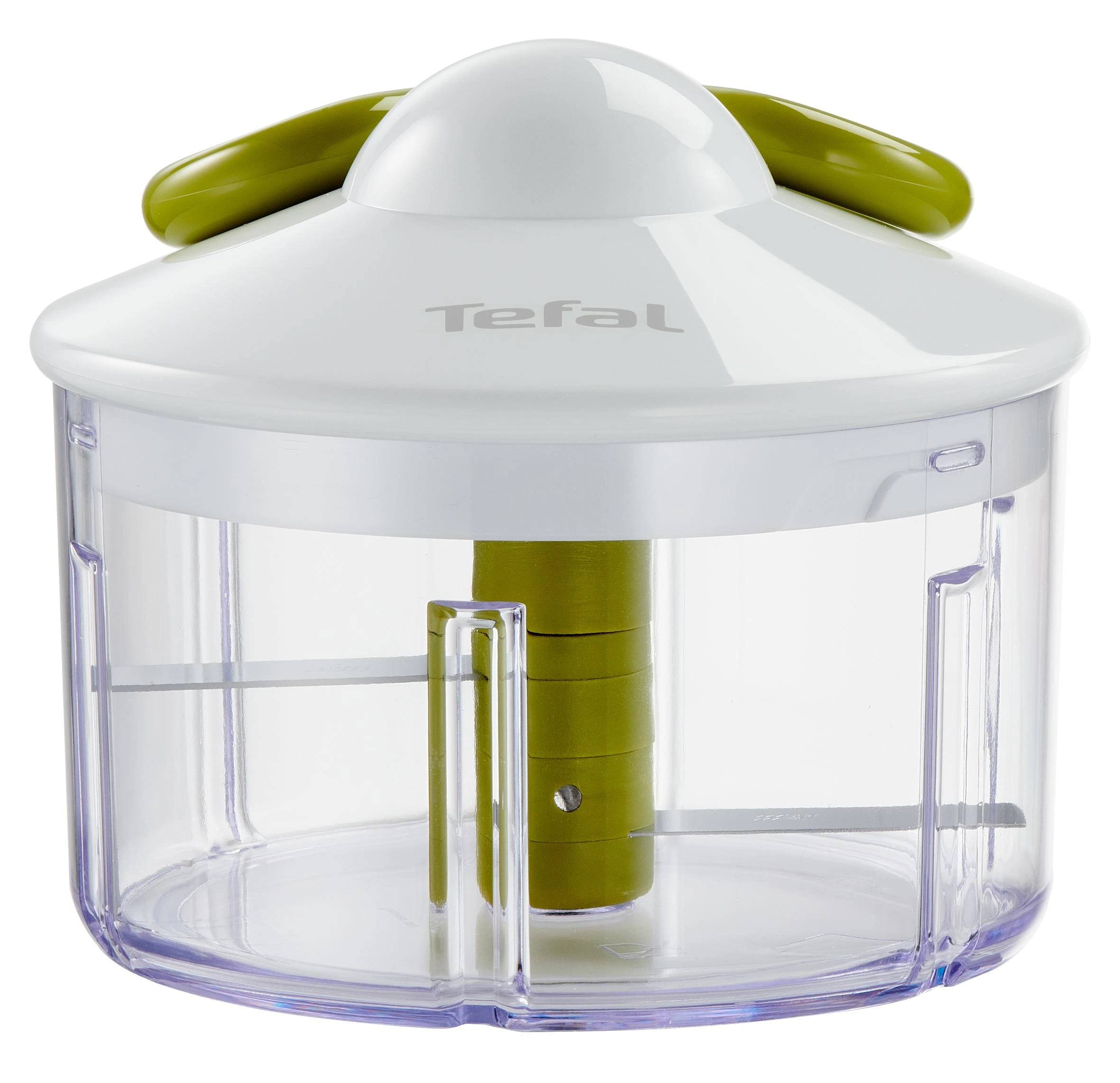 Tefal K13304 rankinė maisto pjaustyklė Žalia, Permatomas, Balta