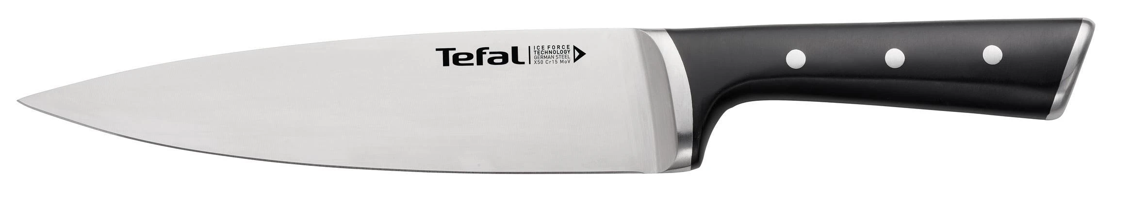 TEFAL ICE FORCE K2320214 Chef peilis, Material Nerūdijantis plienas, 1 pc(s), Nerūdijantis plienas
