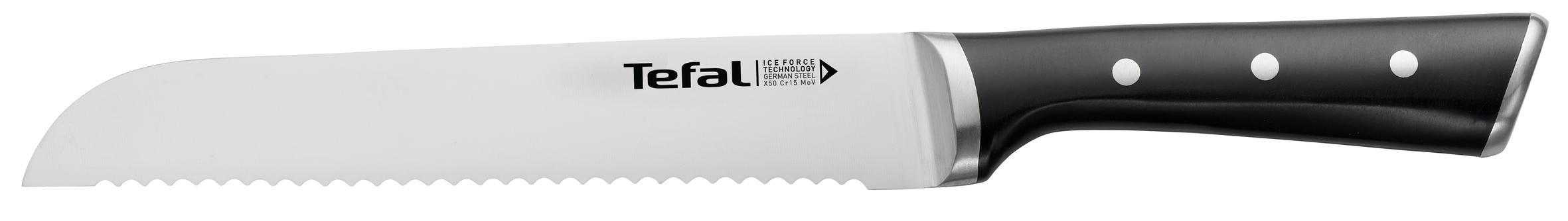 TEFAL ICE FORCE K2320414 Bread peilis, Material Nerūdijantis plienas, 1 pc(s), Nerūdijantis plienas