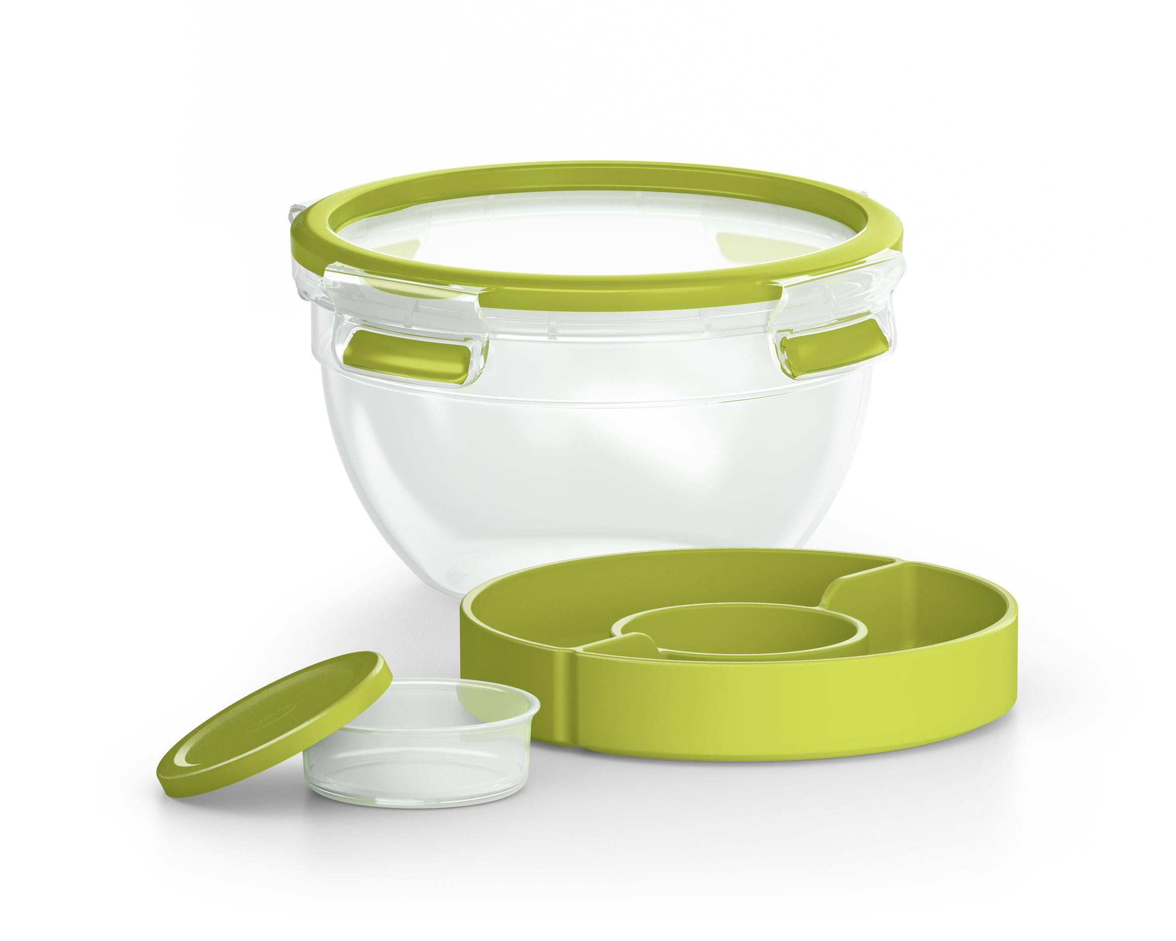 Tefal K31001 pietų dėžutė Talpykla pietums Žalia, Permatomas 1 L