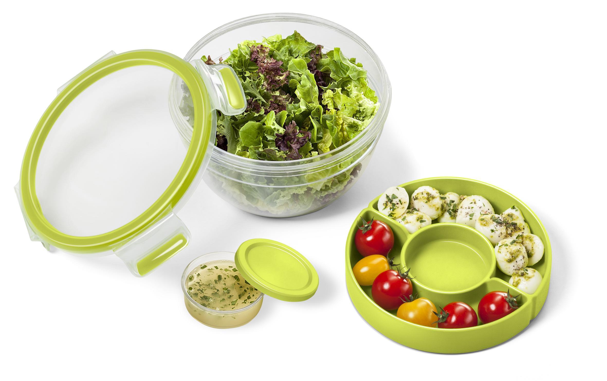 Tefal K31001 pietų dėžutė Talpykla pietums Žalia, Permatomas 1 L