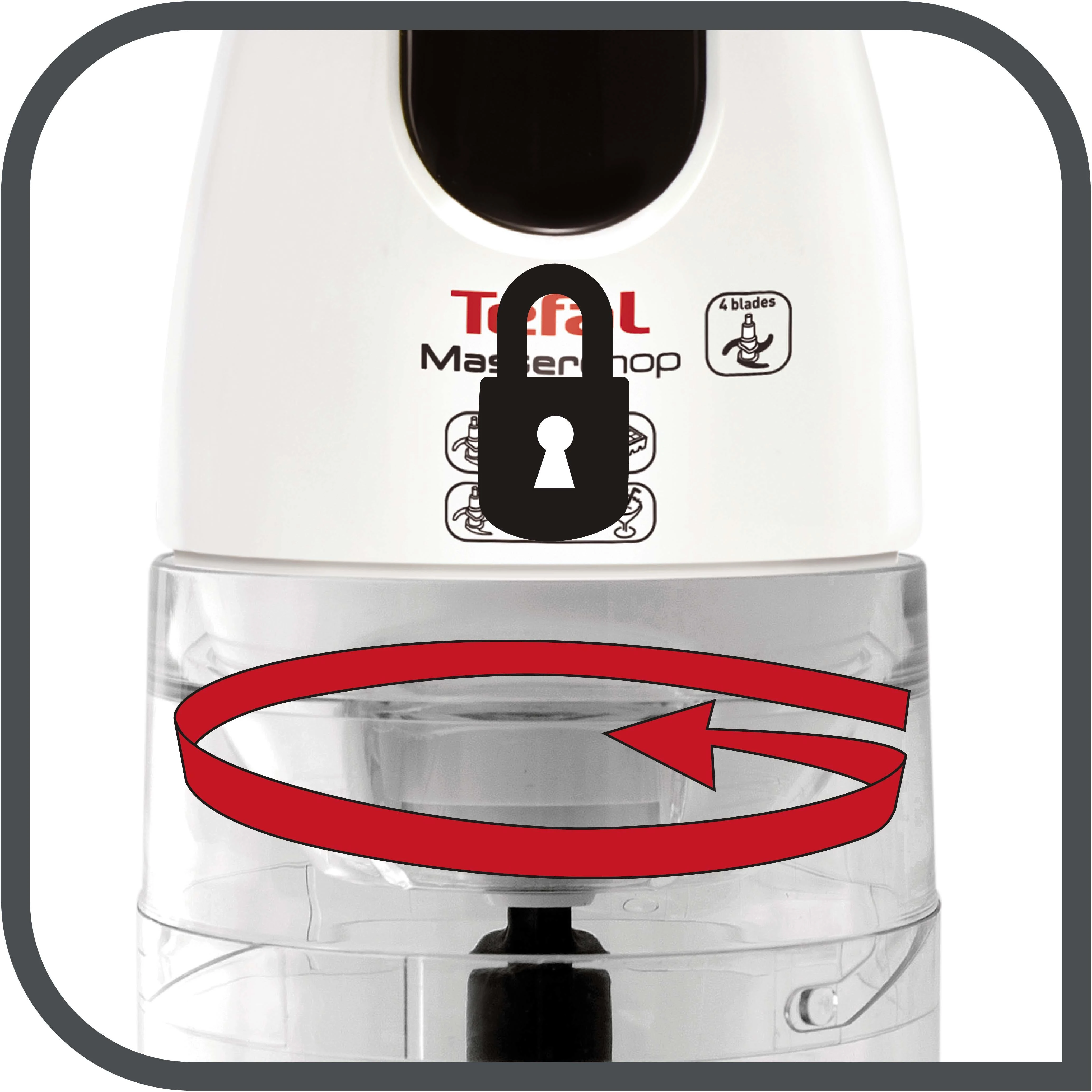 TEFAL universalus pjaustytuvas MB450B38 Baltas 500 W