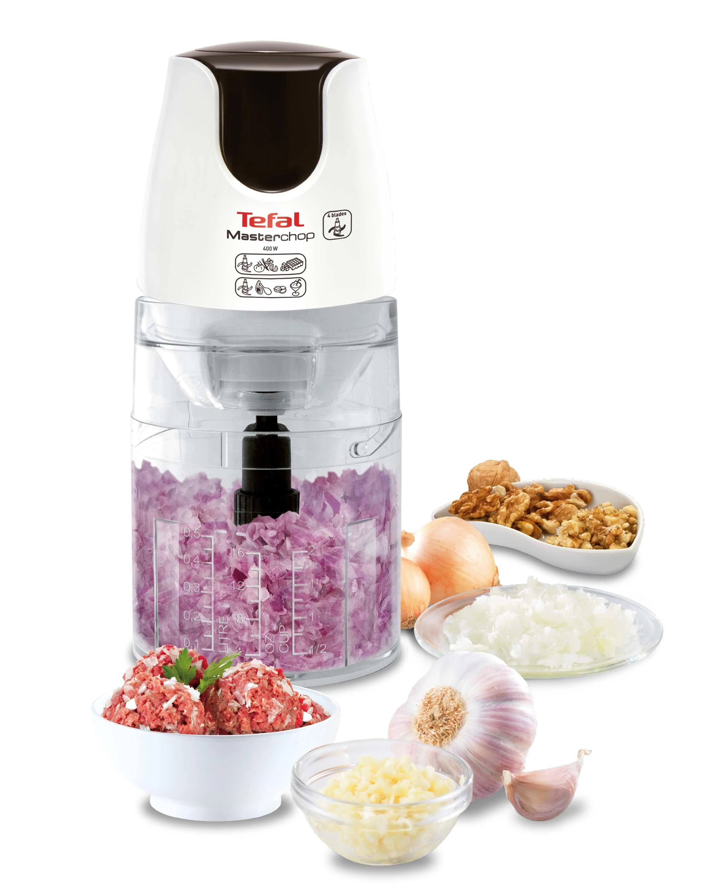 TEFAL universalus pjaustytuvas MB450B38 Baltas 500 W