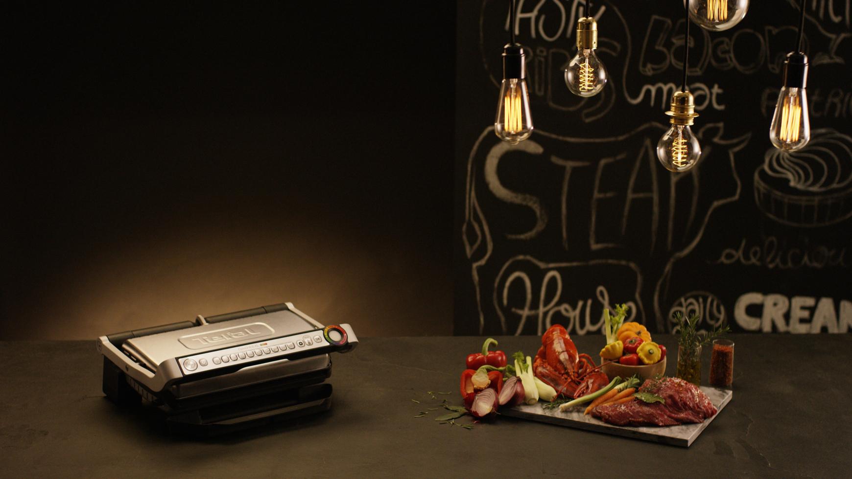 Elektrinis grilis Tefal GC722D34 OptiGrill+ XL