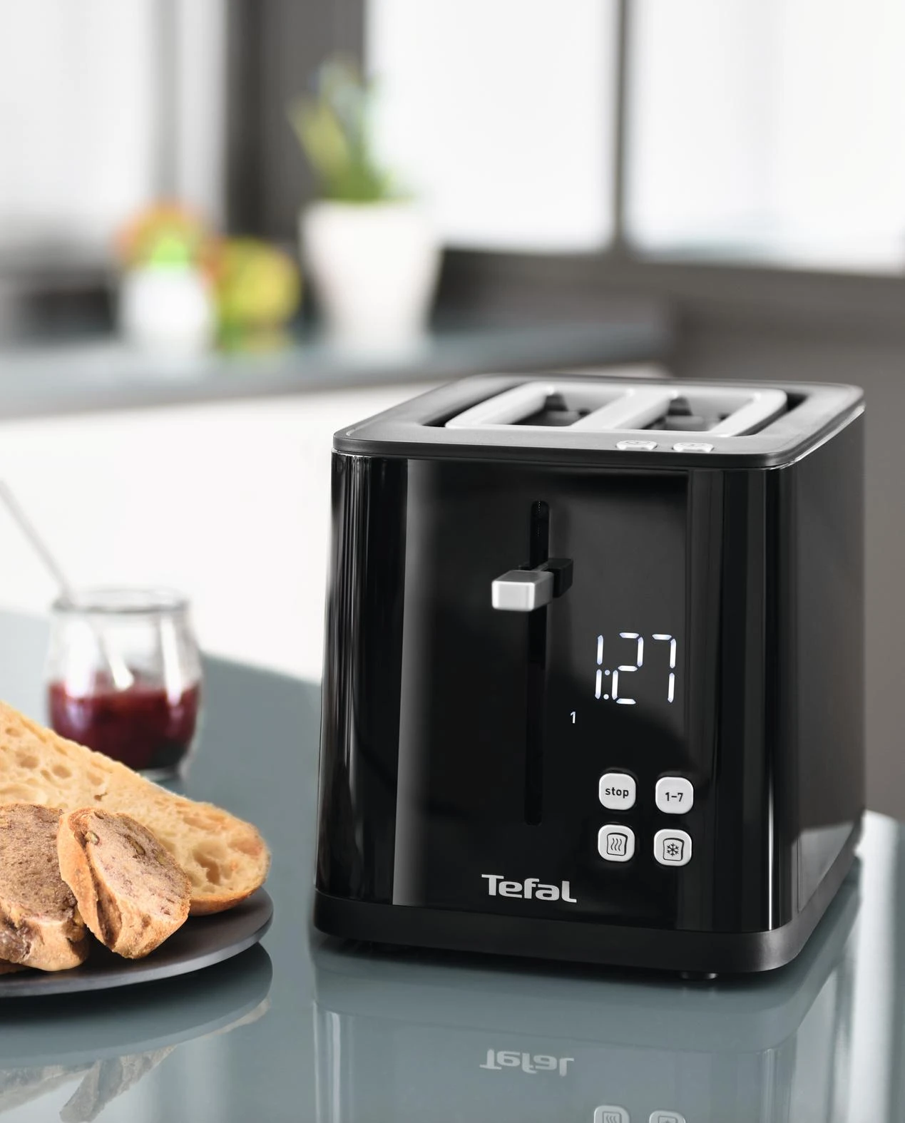 Tefal TT640810 skrudintuvas 2 griežinėliai Juoda 850 W