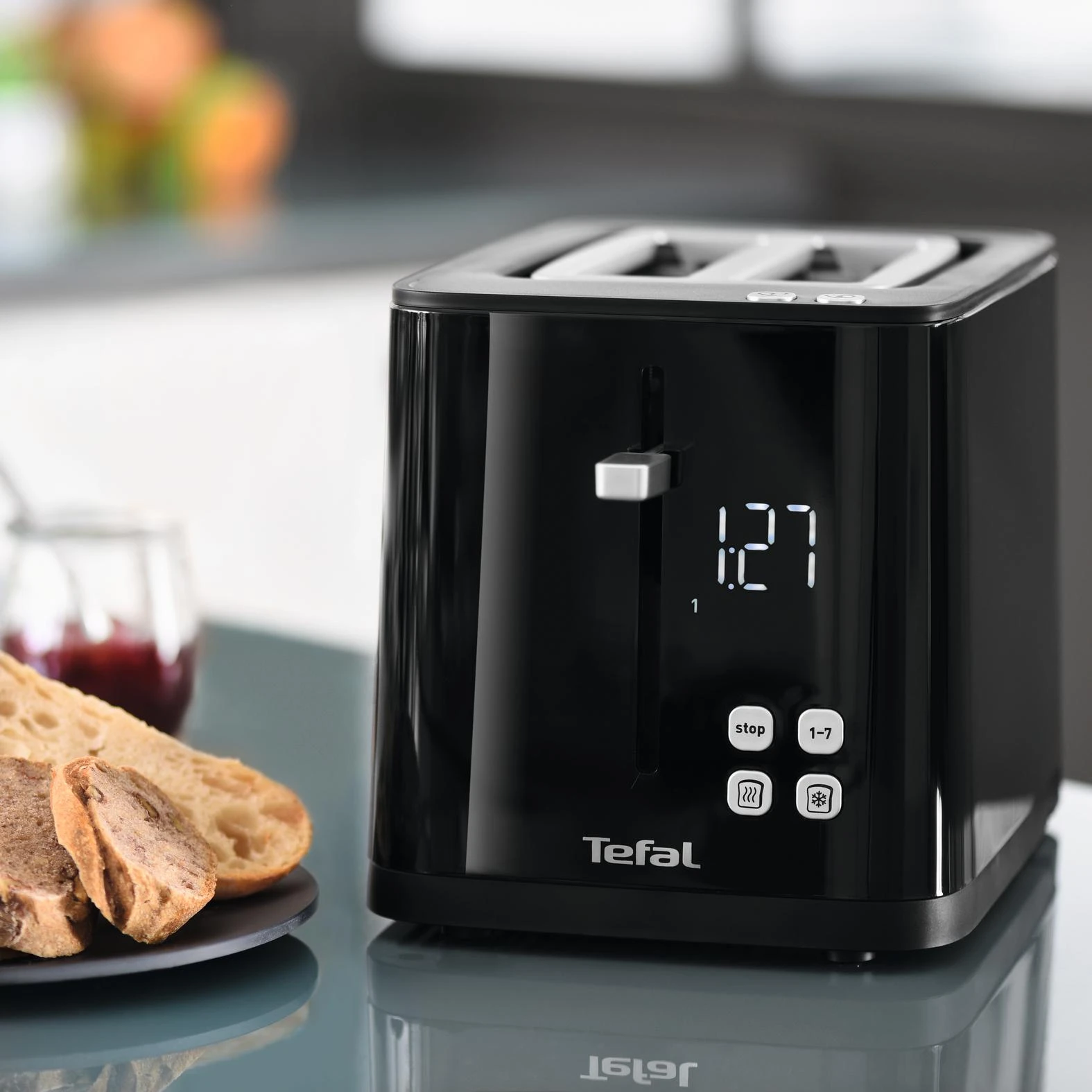 Tefal TT640810 skrudintuvas 2 griežinėliai Juoda 850 W