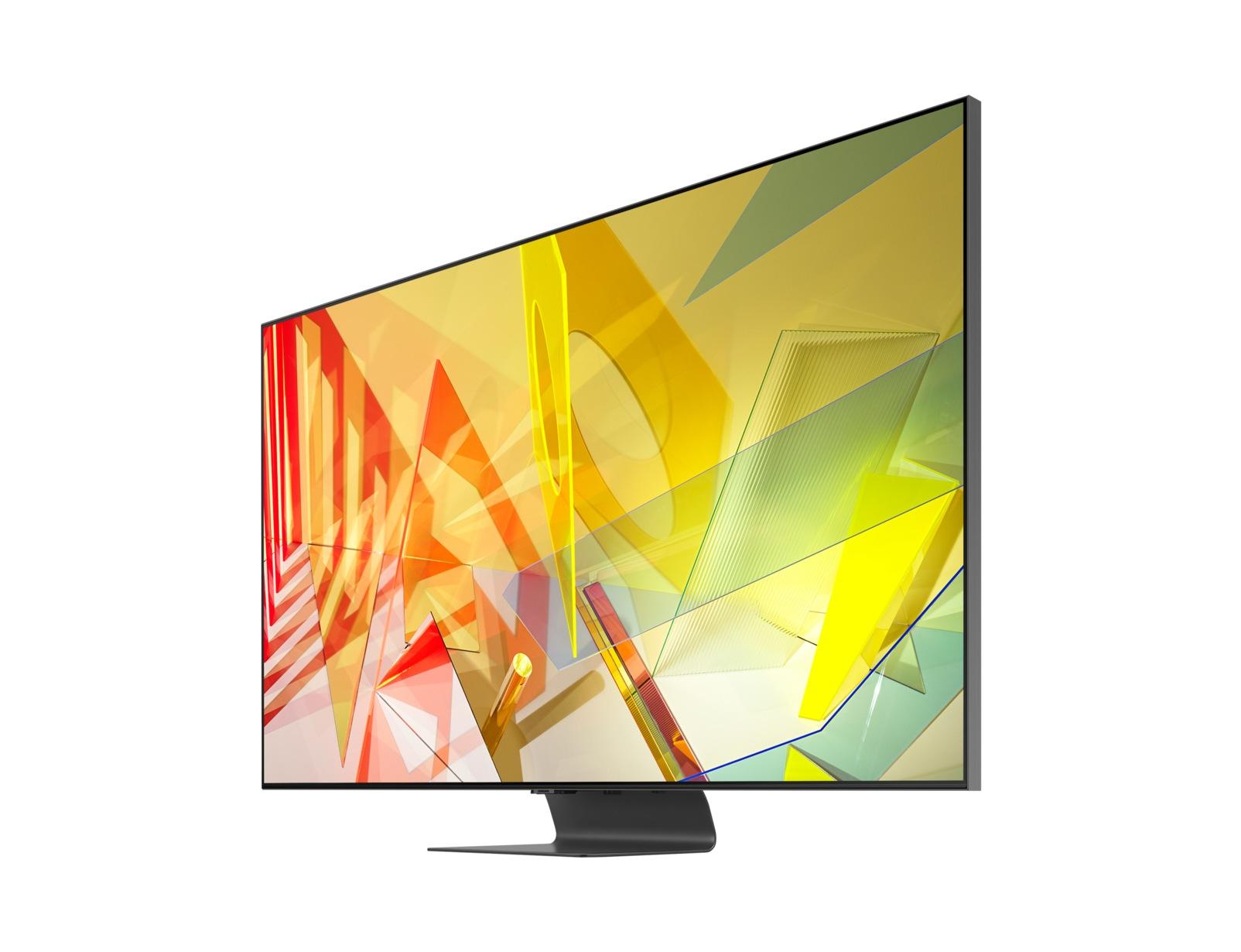 Televizorius Samsung QE55Q95TAT 139,7 cm (55") 4K Ultra HD Smart TV „Wi-Fi“ Juoda, Sidabras