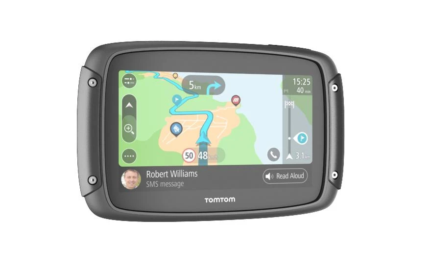 TomTom Rider 550 Premium Pack navigatorius 10,9 cm (4.3") Lietimui jautrus ekranas Fiksuotas Juoda 280 g