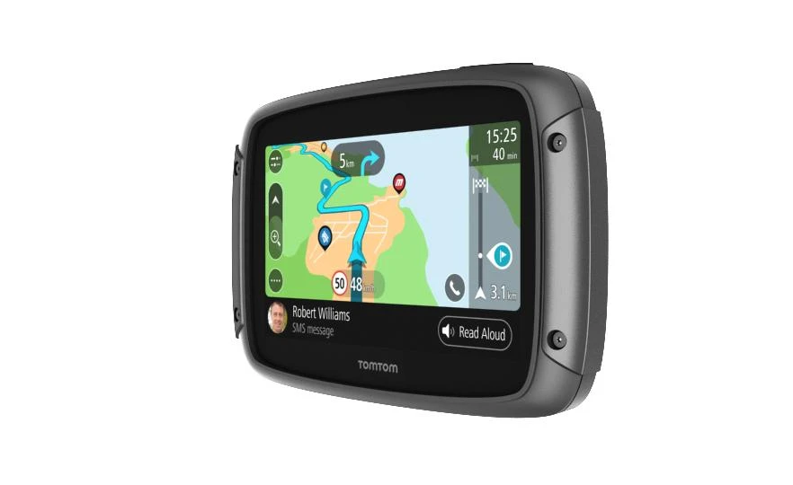 TomTom Rider 550 Premium Pack navigatorius 10,9 cm (4.3") Lietimui jautrus ekranas Fiksuotas Juoda 280 g