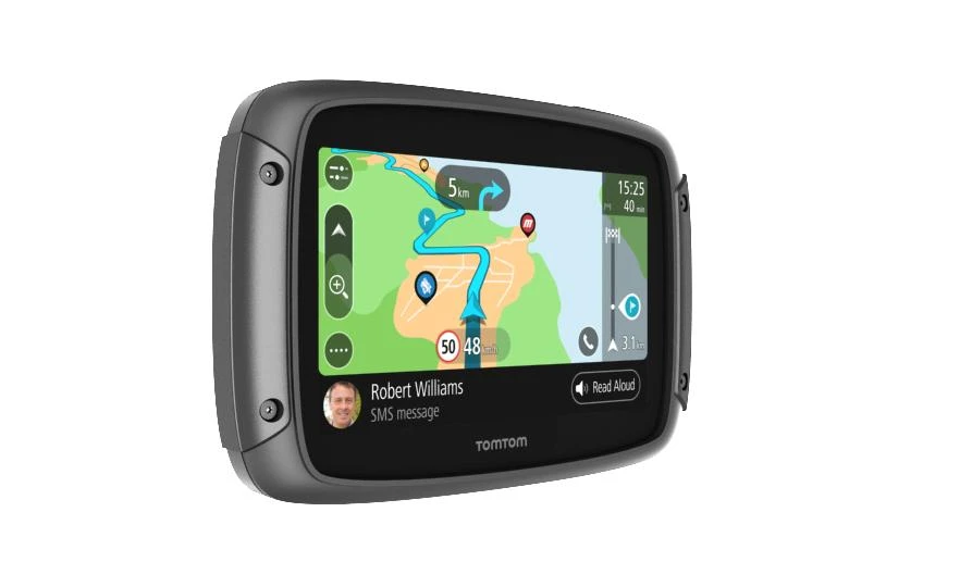 TomTom Rider 550 Premium Pack navigatorius 10,9 cm (4.3") Lietimui jautrus ekranas Fiksuotas Juoda 280 g