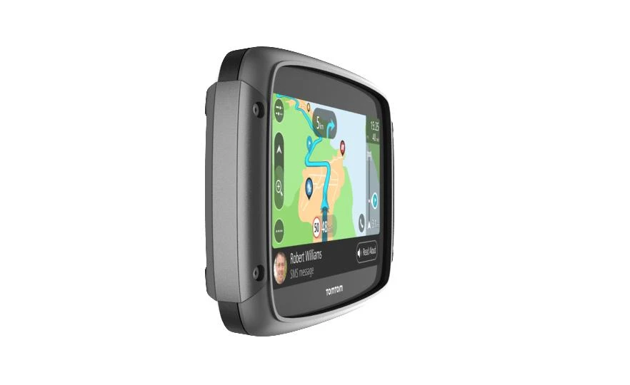TomTom Rider 550 Premium Pack navigatorius 10,9 cm (4.3") Lietimui jautrus ekranas Fiksuotas Juoda 280 g