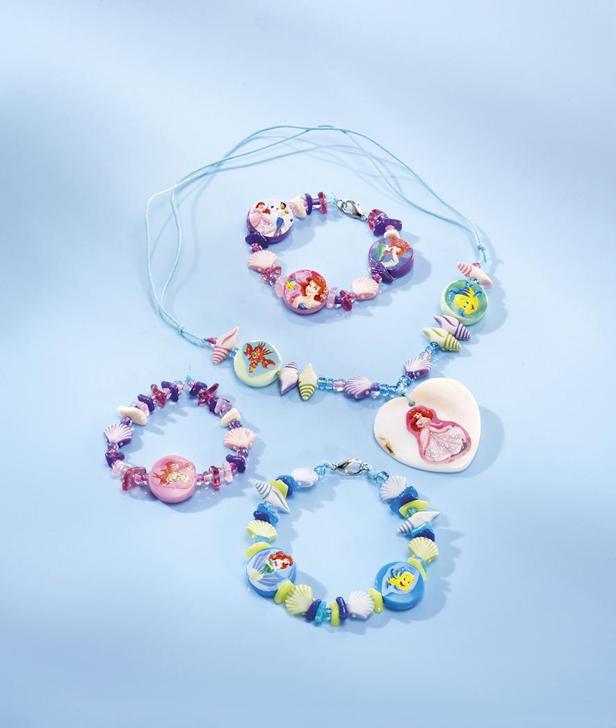 Senti TOTUM Disney Princess kūrybinis rinkinys Ocean Jewels, 044005