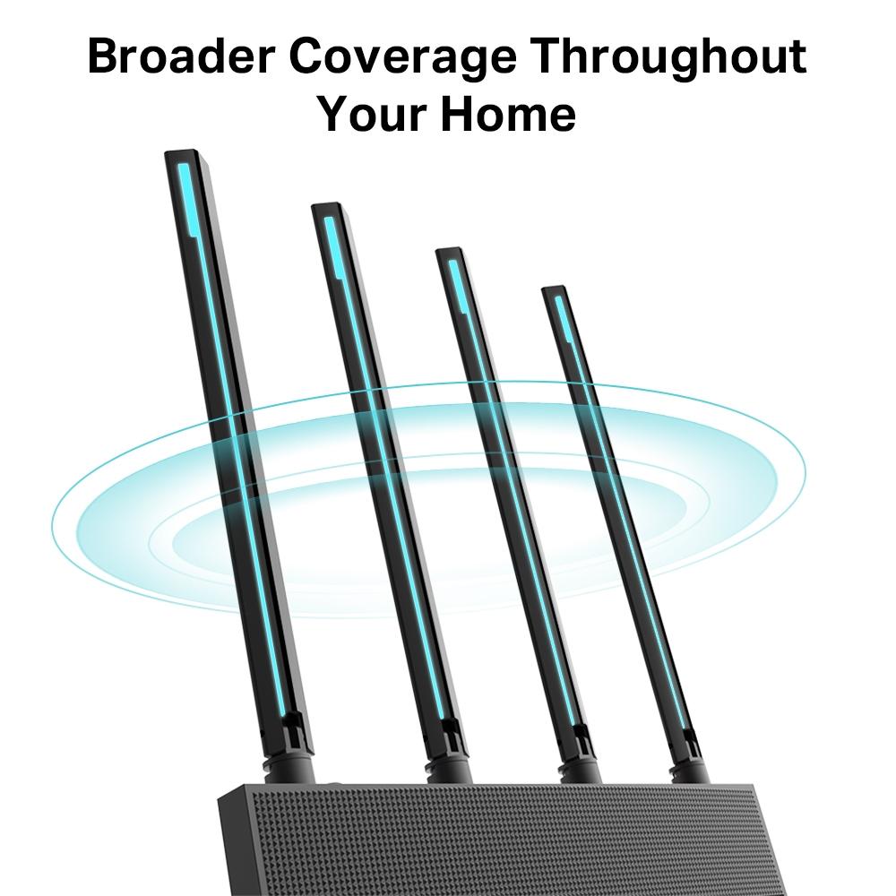 TP-LINK Archer C80 TP-Link Archer C80 AC1900 Dviejų juostų belaidis 802.11ac Gbit maršrutizatorius 4xLAN MU-MIMO