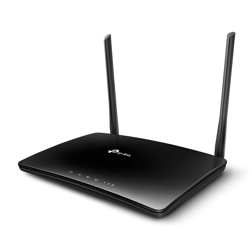TP-LINK TL-MR6400 V4 belaidis maršrutizatorius Viena juosta (2,4 GHz) Greitas eternetas 3G 4G Juoda