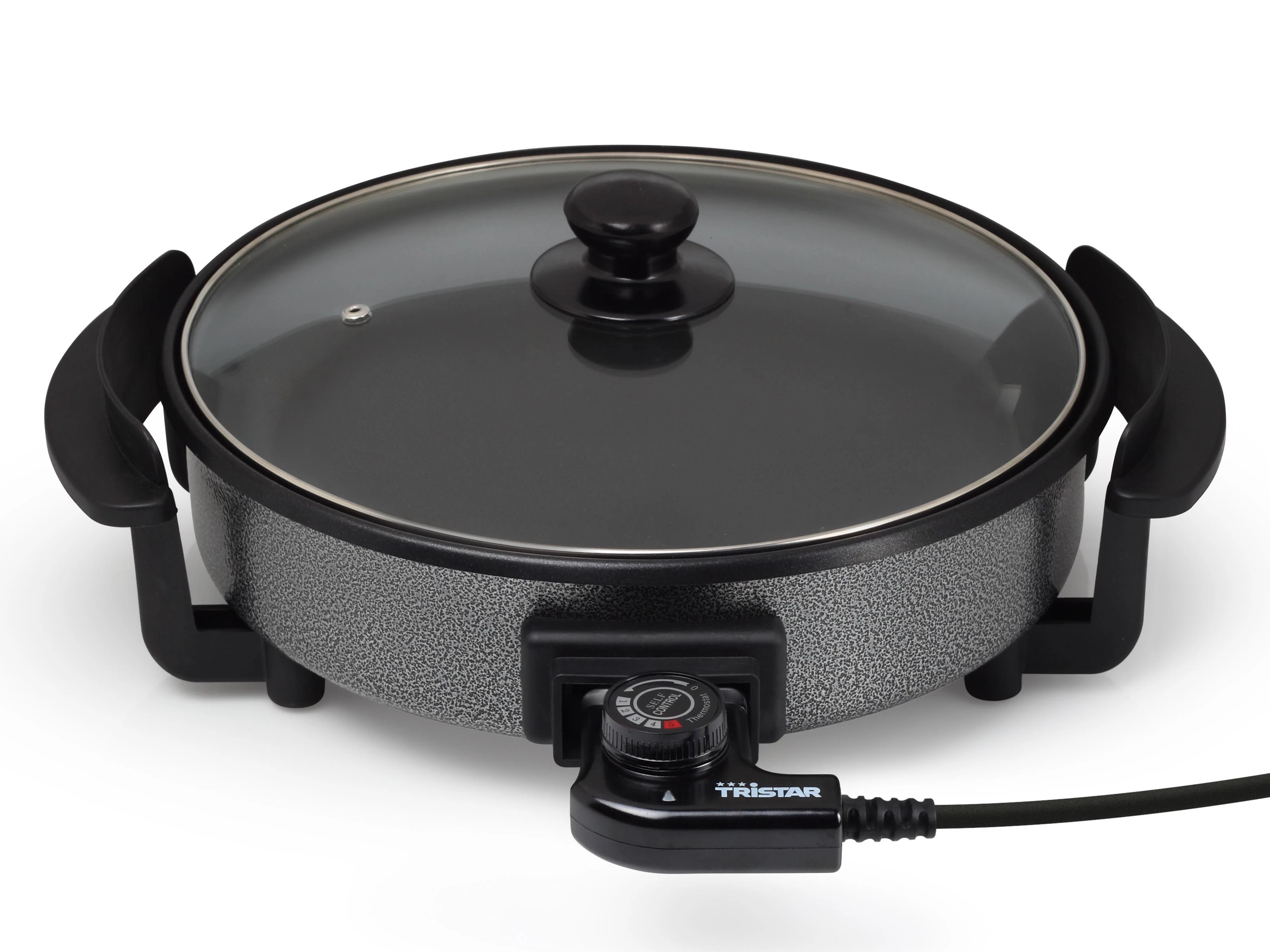 Tristar | Multifunctional grill pan | PZ-2963 | Grilis | Fixed handle | Juodas