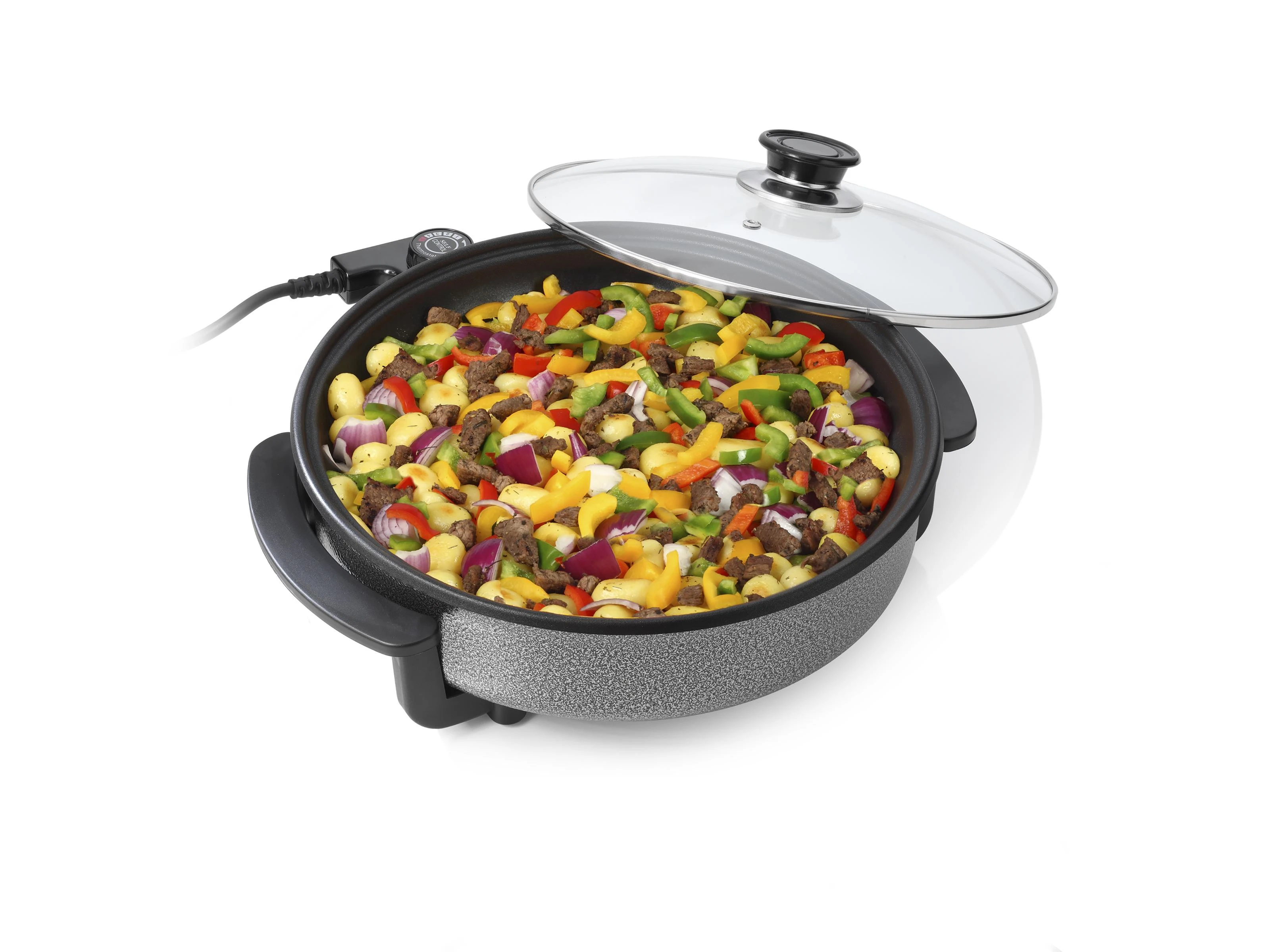 Tristar | Multifunctional grill pan | PZ-2963 | Grilis | Fixed handle | Juodas