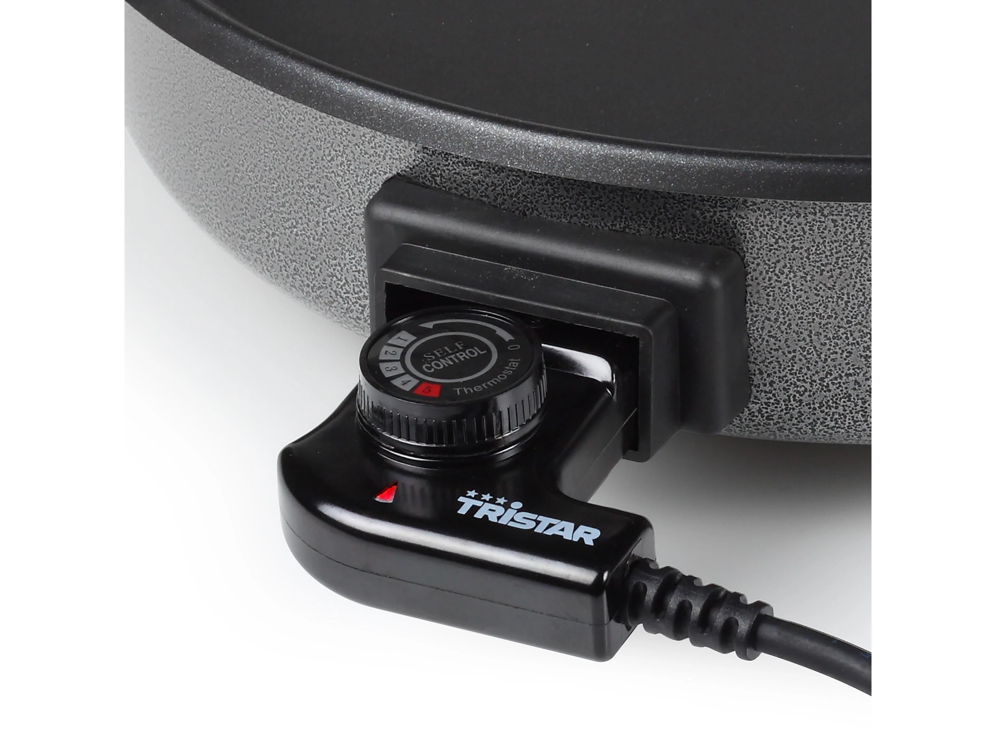 Tristar | Multifunctional grill pan | PZ-2963 | Grilis | Fixed handle | Juodas