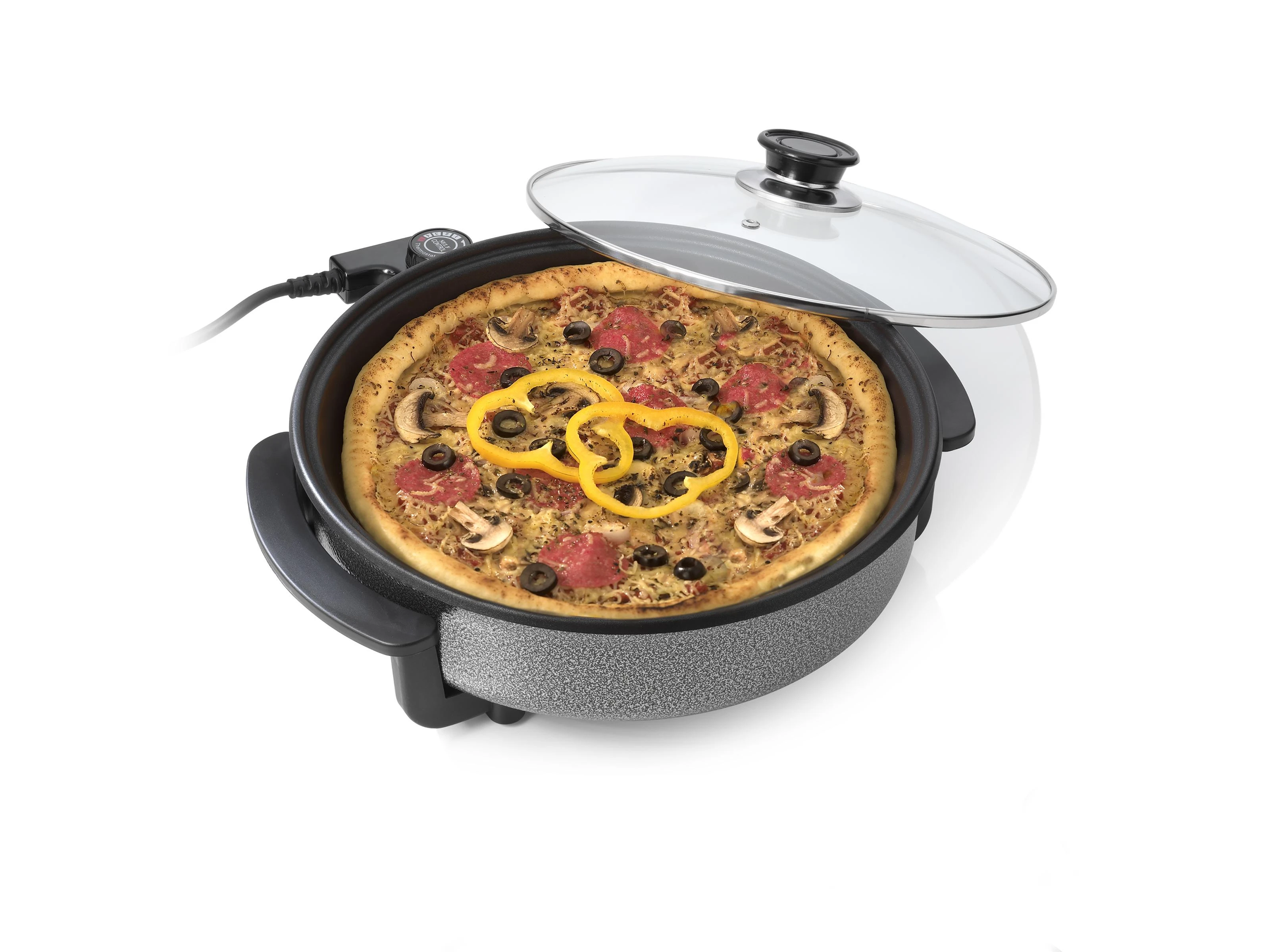 Tristar | Multifunctional grill pan | PZ-2963 | Grilis | Fixed handle | Juodas