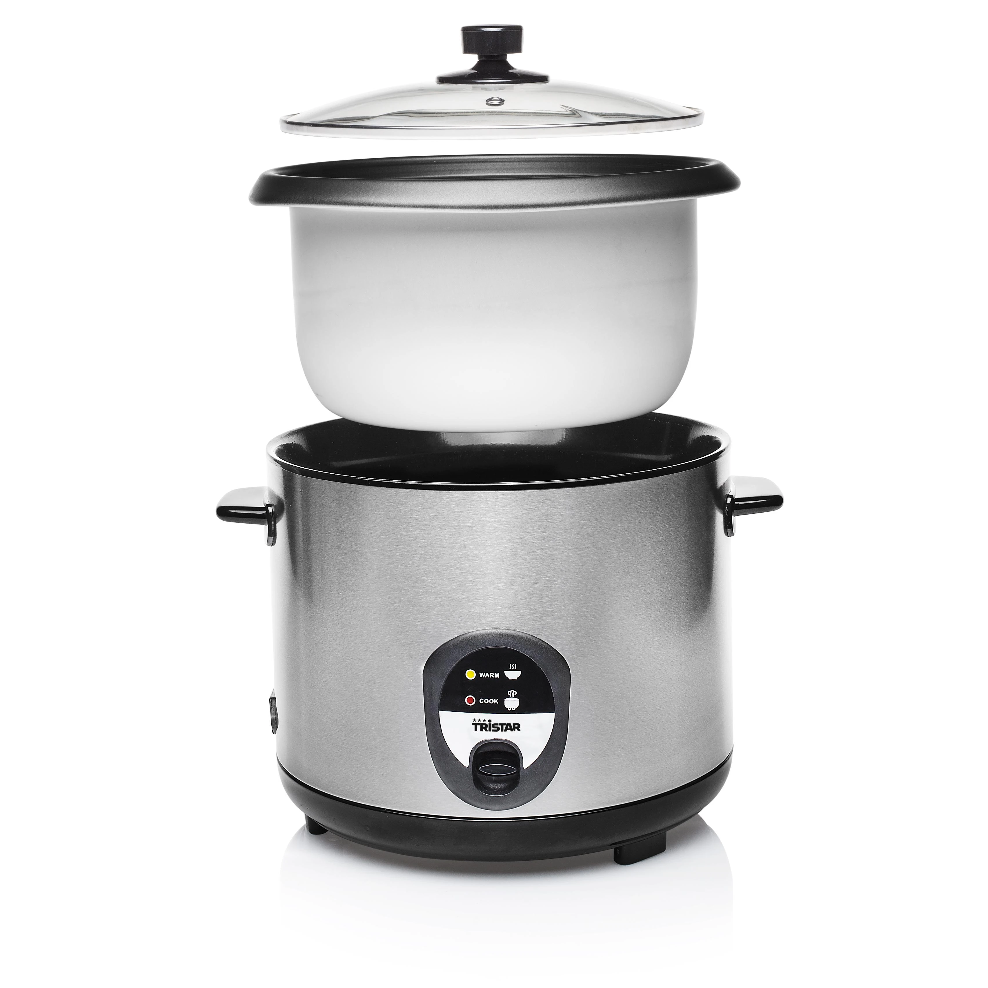 Ryžių virimo puodas Tristar RK-6129 | 900 W | Nerūdijantis plienas