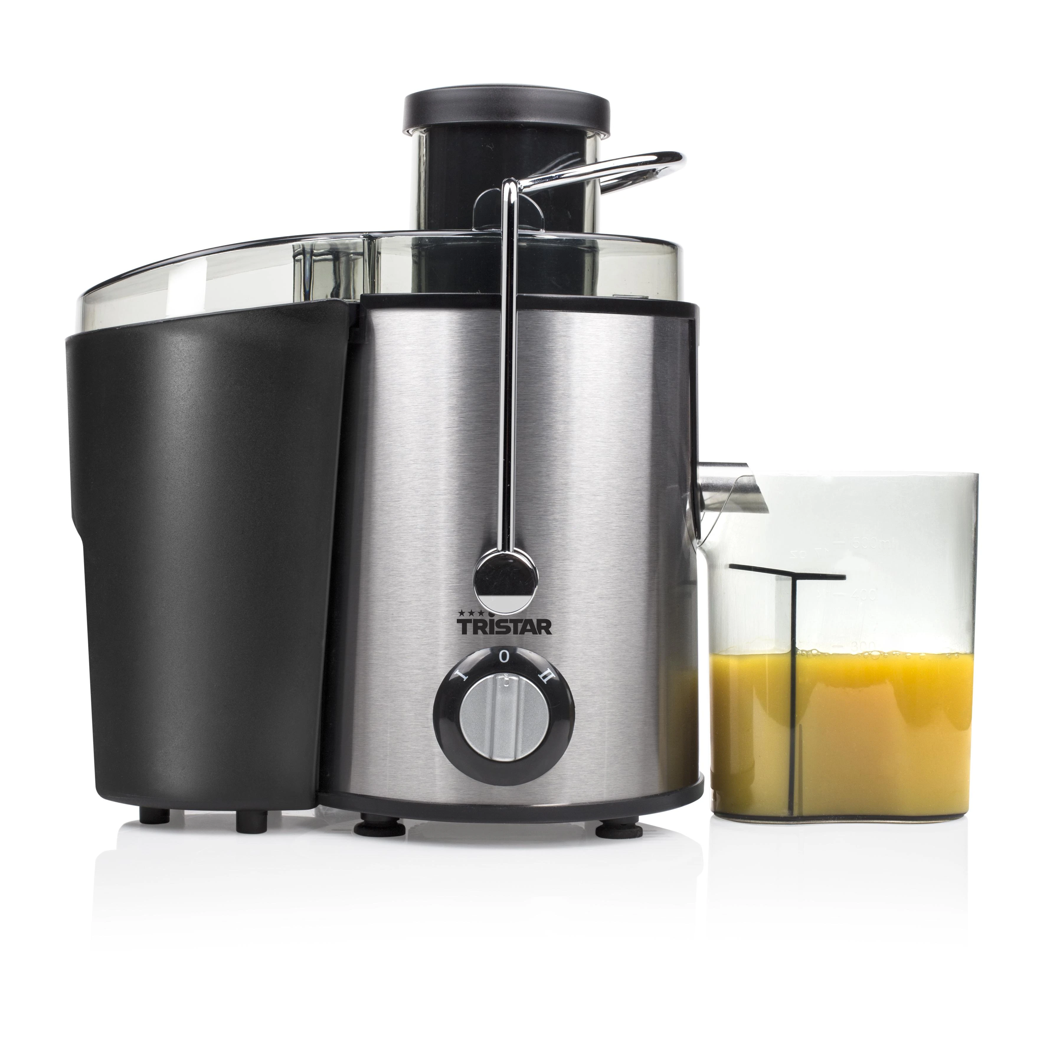 Sulčiaspaudė Juicer | Tristar | SC-2284 | Type Centrifugal juicer | Juodas/Nerūdijantis plienas | 400 W | Greičių skaičius 2