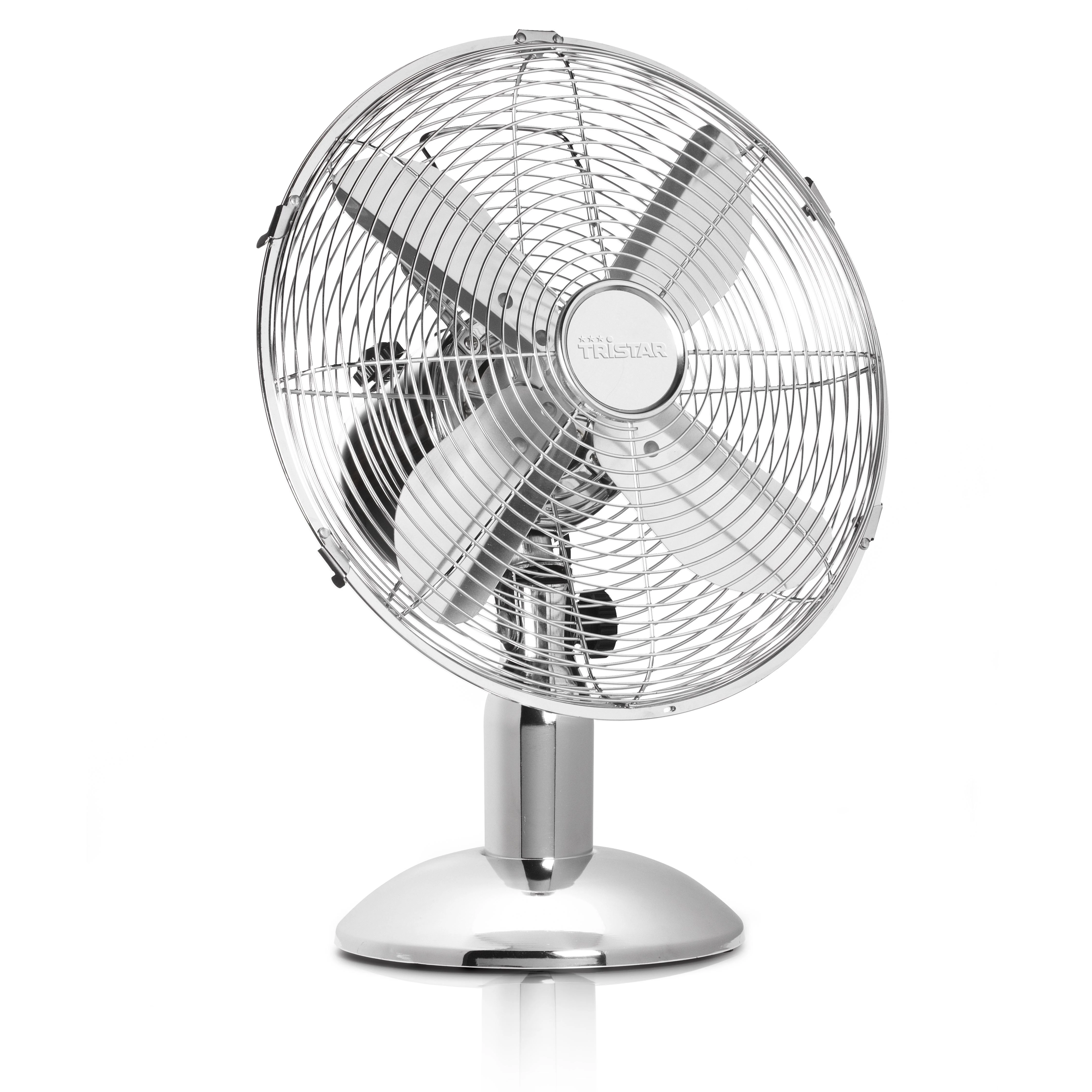 Ventiliatorius Tristar VE-5953 Desk Fan Greičių skaičius 3 35 W Oscillation Diameter 30 cm Nerūdijantis plienas