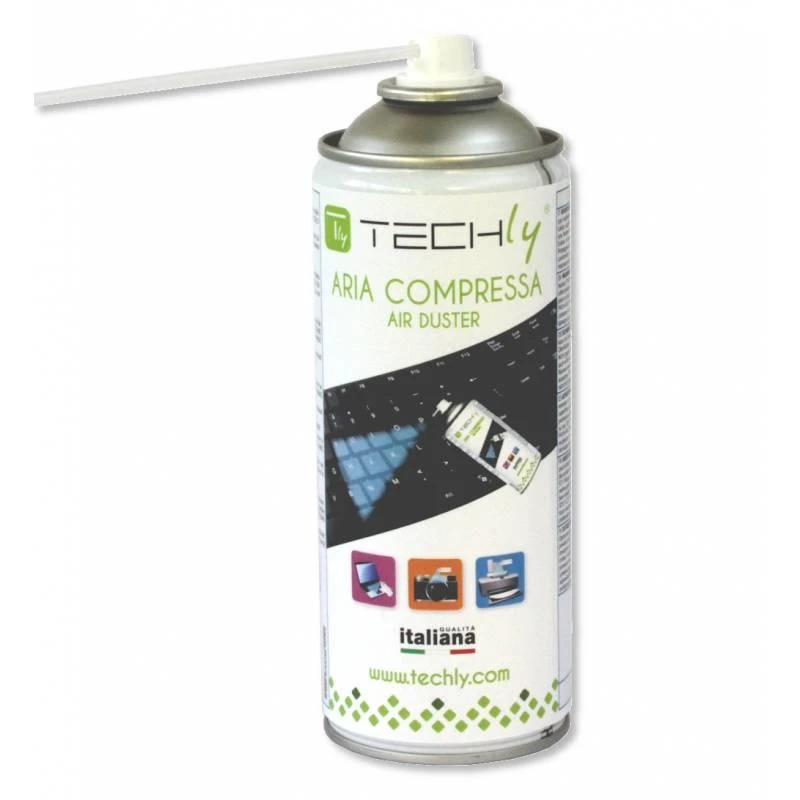 Valiklis Techly ICA-CA 100T įrangos valymo rinkinys Įrangos valymo purškiklis Ekranai/Plastikai 400 ml