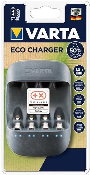 Varta Eco Charger Buitinei baterijai AC