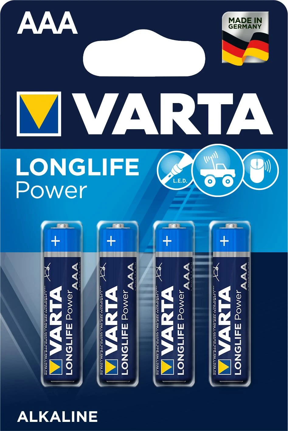 Varta High Energy AAA Vienkartinė baterija Šarminis